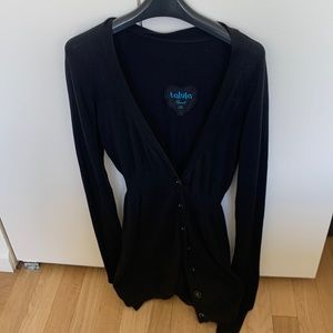 Aritzia Talula Black Cardigan